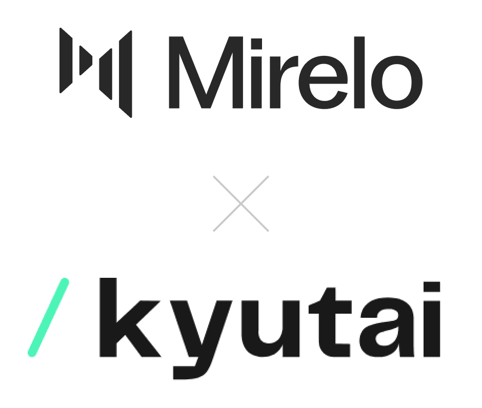 Mirelo and kyutai partnership logos